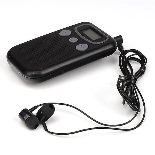 Ældre hörapparat Personlig ljudförstärkare Pocket Voice Enhancer