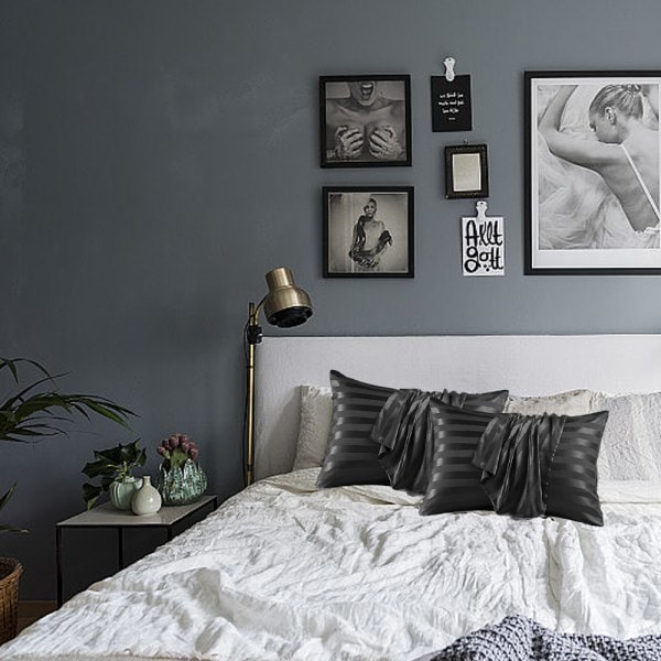 Imitoidun Silkin Tyynynpäällinen Pehmeä Hengittävä Tasainen Molemmilta Puolilta 51*66cm