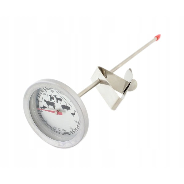 TG Analog Steketermometer Sølv