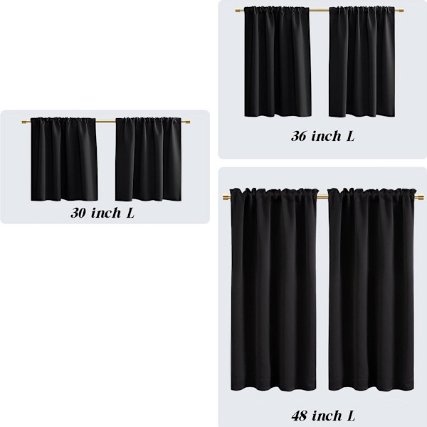 2-pack gardiner - Hög kvalitet - Hållbara - Praktiska