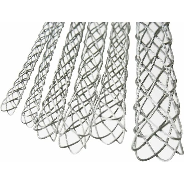 6-pack 4-25mm Halkskydd Galvaniserad Stål Kabeldragstrumpor Kit för Kabellasson