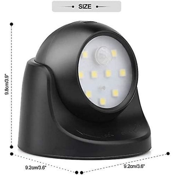 Ulkoseinävalaisin liikeanturilla | 1000 Lumen LED ulkovalaistus