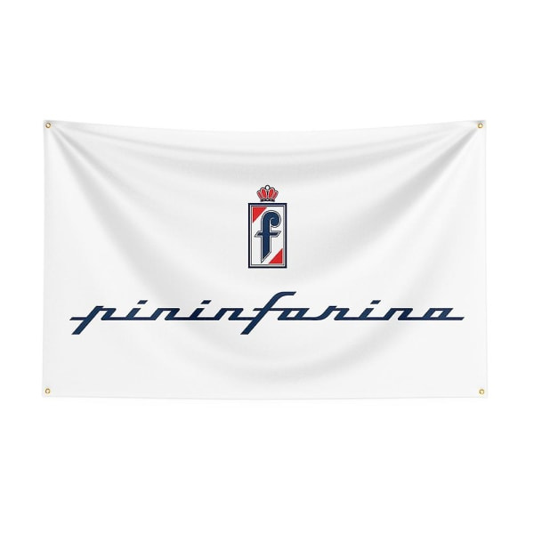 TG 3x5 Pininfarinas Flagga Polyester Tryckt Racingbil Banner För Inredning 60 x 90cm A