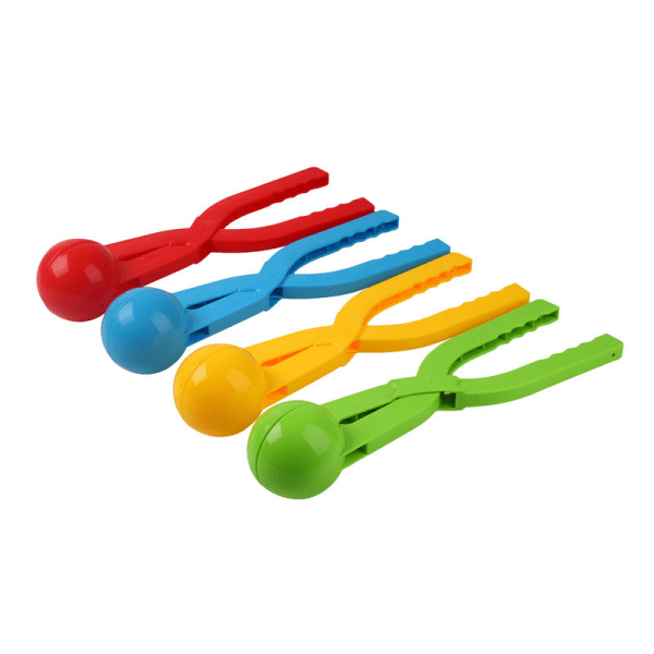Snöbollsmaskin för barn (4-pack) - Snöbollsmaskin för barn Utomhusleksaker - Snöleksaker, Form