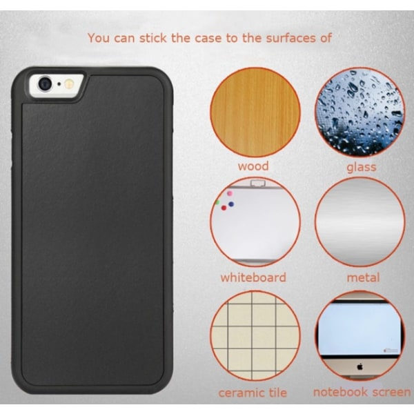 TG Praktiskt Anti-Gravity Silikonfodral för iPhone 6/6S PLUS FLOVEME Mint