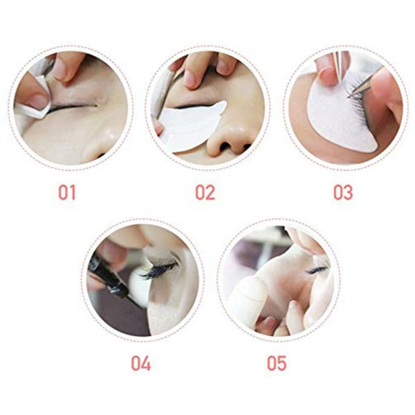 TG 50-PAK Øyeputer/Øyeplaster for vippeextensions