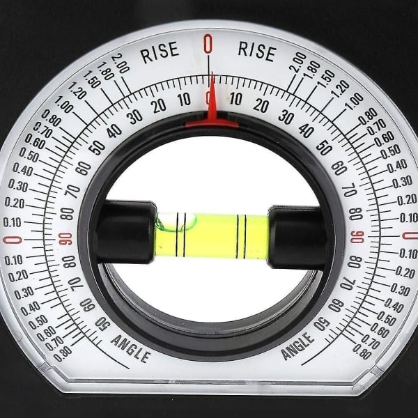 Teknisk Inclinometer Universal Hellingmåler Linjal Multifunksjons Vinkelmåler Måleinstrument