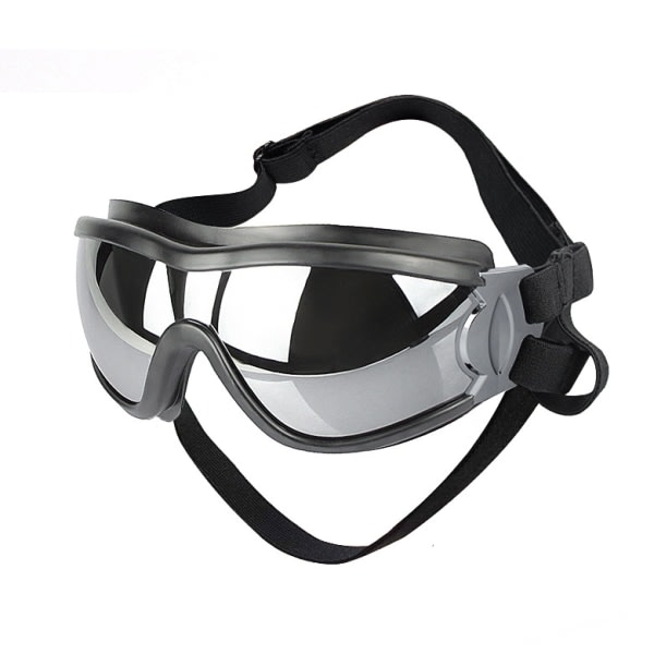 Vikbara husdjursglasögon Vind- og UV-beskyttelse Veterinær Anbefalet beskyttelsesglasögon Svart