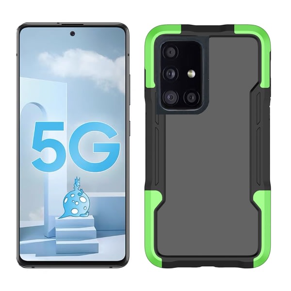 TG Samsung Galaxy A51 - Stilfuldt Beskyttende Cover Grøn