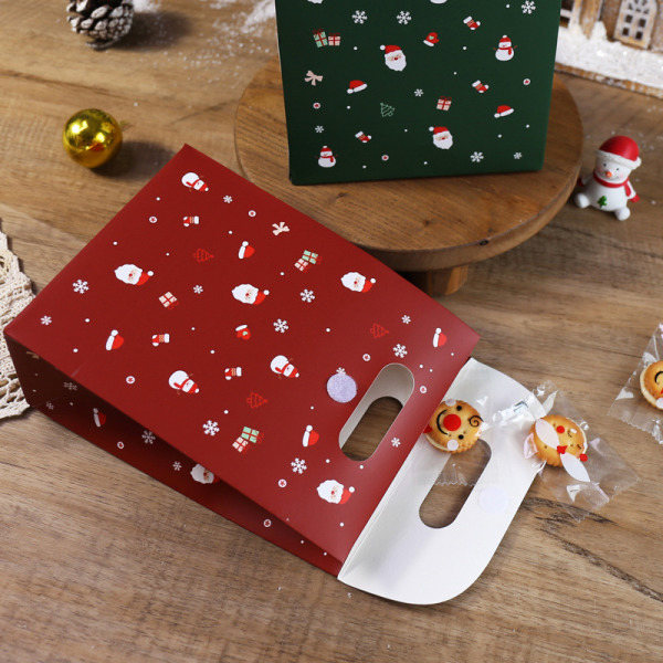 10 stycken julgodispåsar Självständiga påsar Bakad Nougat Mi