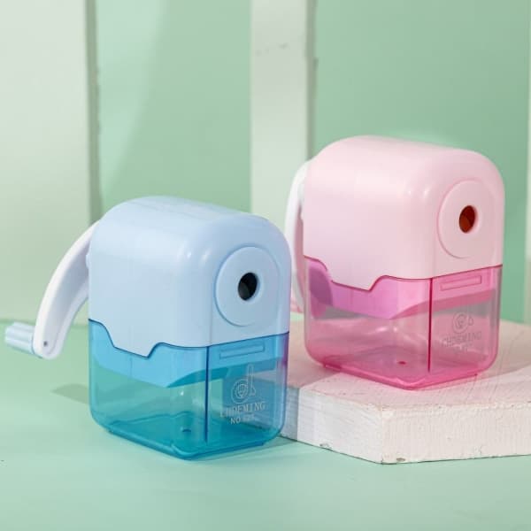 Astronaut Pencil Sharpener Automatically Enters Lead ROSA Pink Pink Pink