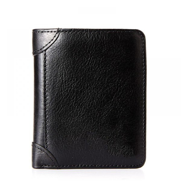 Small Wallet Men, RFID Blocking Cards, Leather Wallet