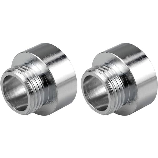 Krom Rörkopplingar 3/4\" x 1/2\", Reduceringsnippel för Kranadapter, Duschslangar