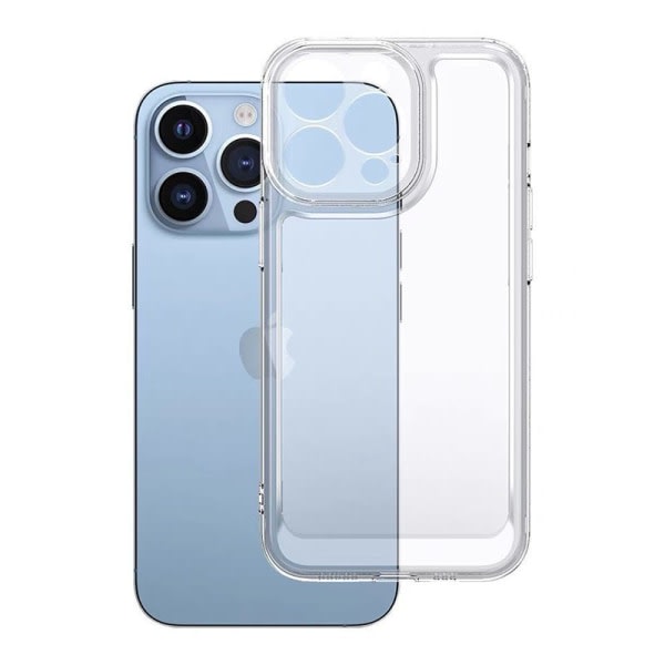 Transparent TPU silikon mobildeksel for iPhone 13 Pro