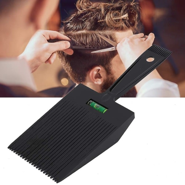 TG Flat Top Kam, Dubbel ände Flat Top Kam Barber Kam Hårklippare Kam Hår Horisontell kam