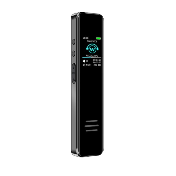 Bærbar stemmeoptager Stemmestyring Mini digital stemmeoptager Stemmeoptager 16GB