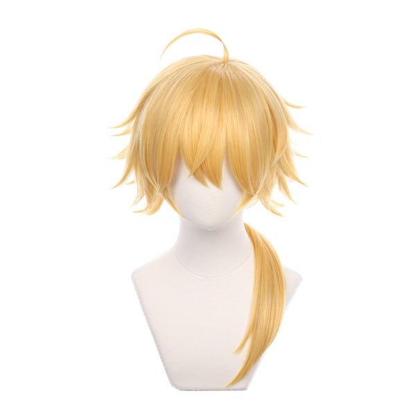 TG Genshin Impact Tohma Parykk Cosplay Hestesvans Thoma Hår