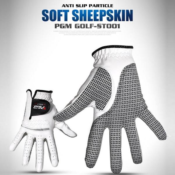 1 ST Herr Golfhandske Vänster Höger Mjuk Andas med Anti-slip Granulat Golf vänster c