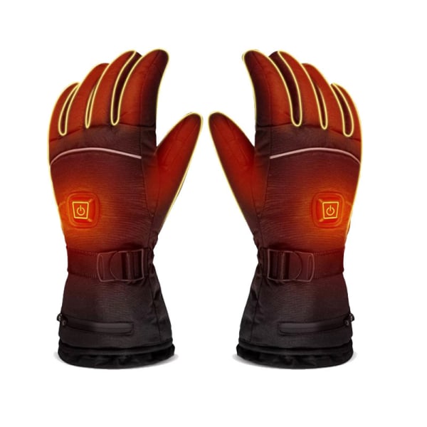 Oppvärmda handskar med 3 varmeinnstillinger, batteridrivna oppvärmda handskar män kvinnor, oppvärmda handskar vintervarma oppvärmda handvärmare for