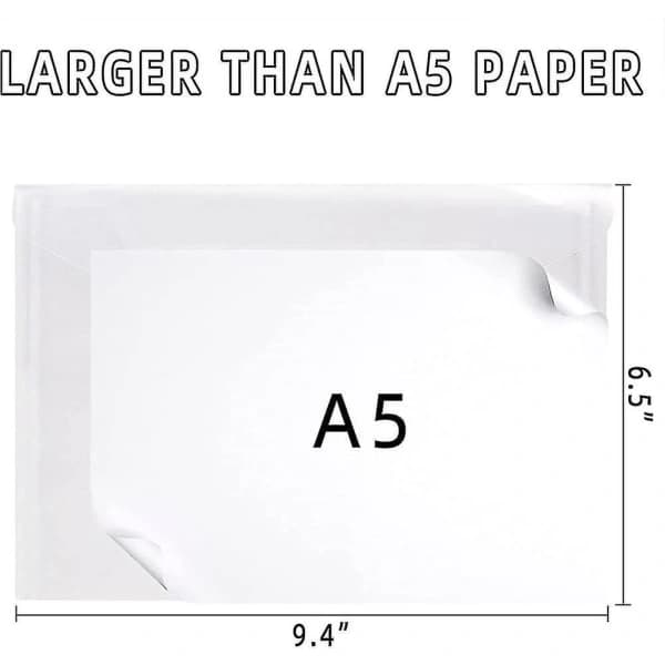 A5 Muovitaskut Läpinäkyvät - 24 Taskua Polypropeeni Asiakirjakansio Present_yux