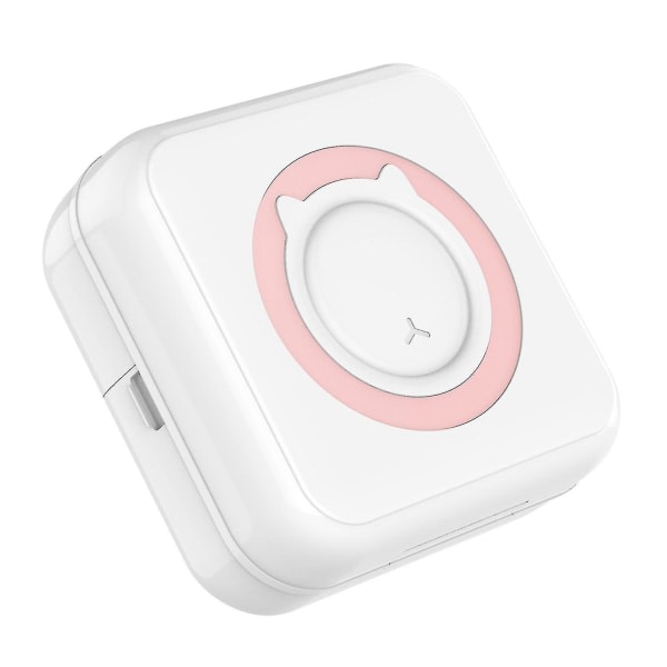 Bærbar Bluetooth multifunksjons termisk fotoskriver og 10 ruller kopieringspapir blå