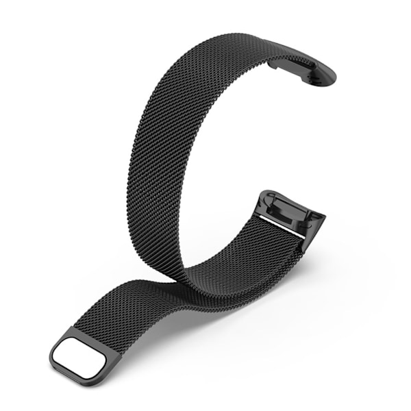 Milanese Loop Armbånd Fitbit Charge 5 Sort