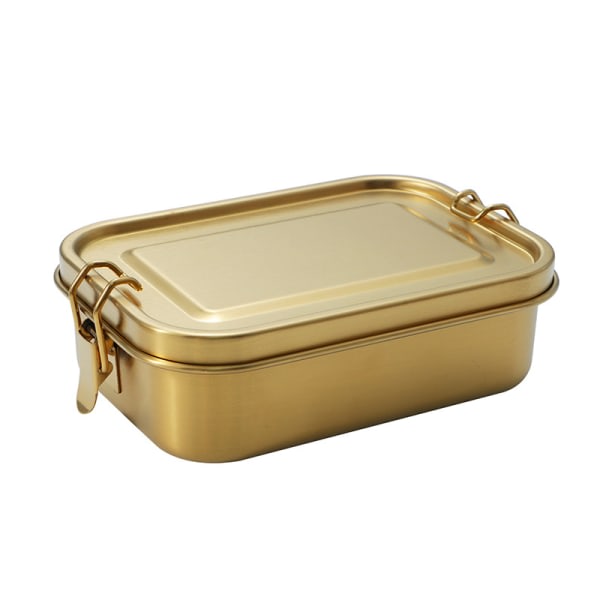 TG Food Grade 304 Rostfritt stål Lunchbox 800ml Bento Box Leak-pro