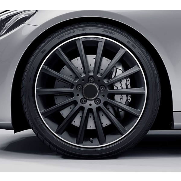 Set med 4 kompatibla hjulcenterkapslar VW 68MM Centerlegering Navkapslar