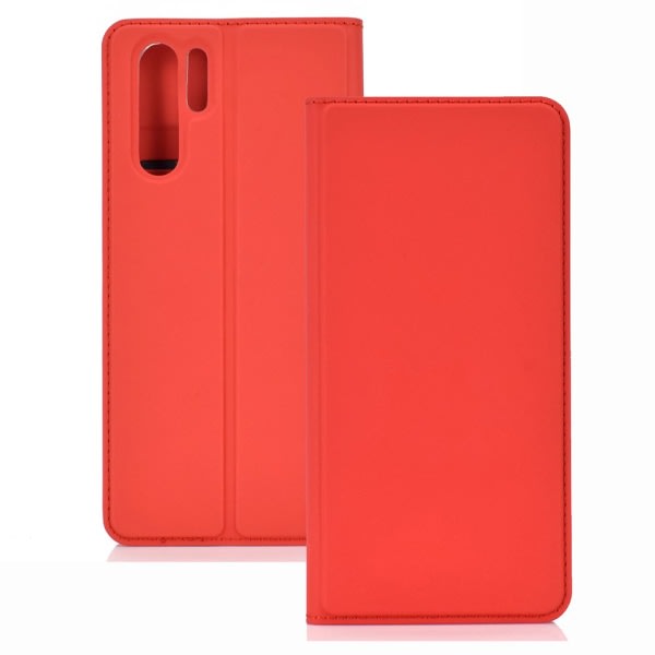 TG Huawei P30 Pro - Effektfuldt Stilrent Plånboksfodral Röd Röd
