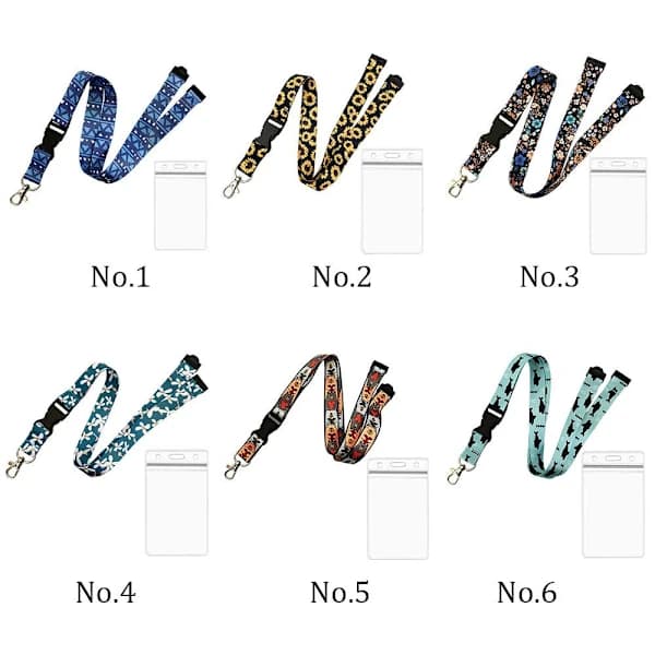 Stylish and Practical Lanyard with Plastic Pocket NO. 3_yux NO. 3