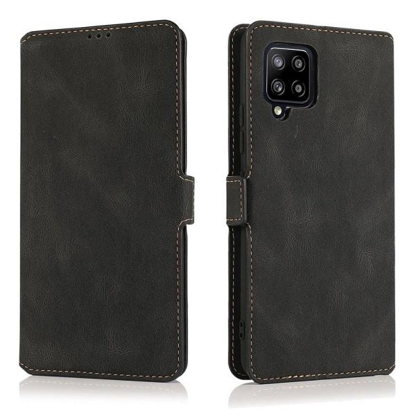 TG Eksklusivt FLOVEME Wallet Case - Samsung Galaxy A42 Mørkegrøn