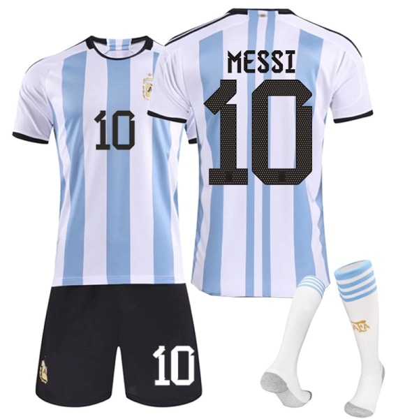 Qatar VM Argentina Fodboldtrøje, VM Trøje 10+s