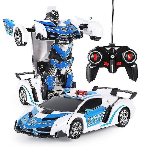 Transformerande robotbil med fjärrkontroll