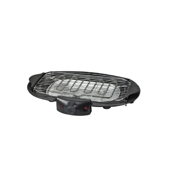 TG Grillplade - 2 000 B - 47 x 23 cm Sort