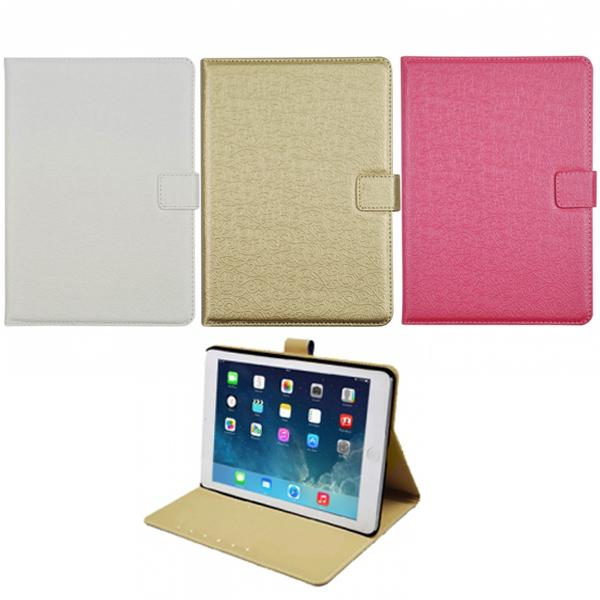 Fodral för iPad mini 1/2/3 - Krumelurmönster Vit 1/2/3
