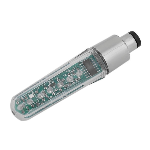 Kylmä 7 Led Pyörä Pyörä Valo Vanne Renkaat Puola Venttiili Salaman Kirjainvalo Uusi