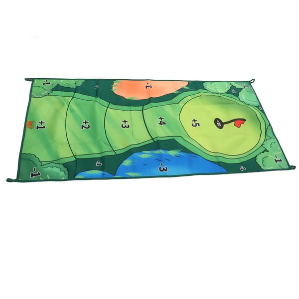 Interactive Throwing Game with Chipping Play Mat, Rollable and Portable, 0.3cm Thick