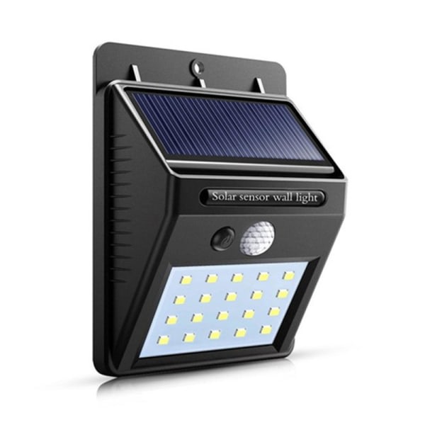 TG Solar utomhuslampor, 2-pack utomhusvägglampor