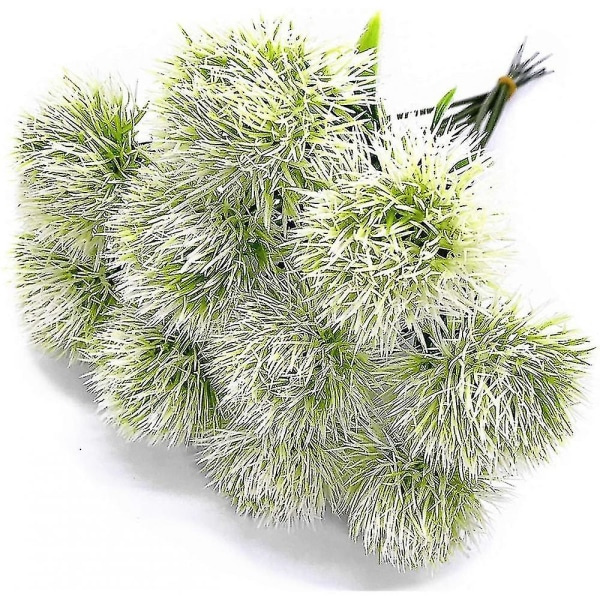 10 stk Mælkebøtte Kunstige Blomster Planter Buket Plast Blomst Til Hjemindretning / Bryllup