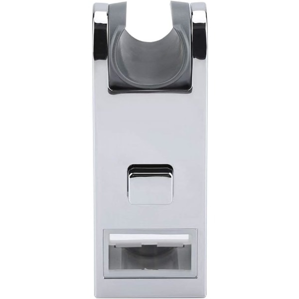 Forkromet justerbar dusjstanghodeholder