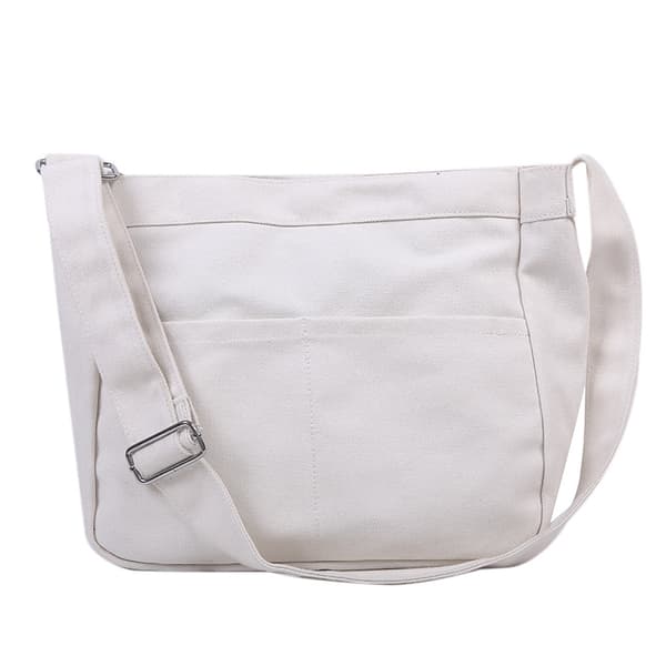 Canvasväska Mode Messenger Bag Student Axelväska—yux