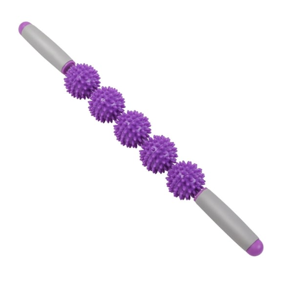 5 Bollar Grön Roller Stick Massager Muskelavslappning Tunn Kalv Artefakt Yoga Fitness Utrustning Yoga Massage Stick