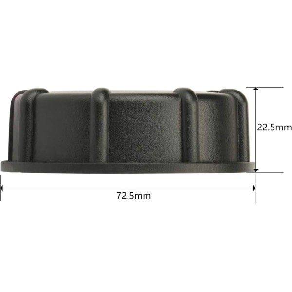 IBC-adapter 1 tomme indvendig gevind IBC-beholdertilbehør Cover