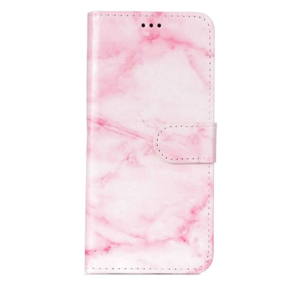Pl?nboksfodral f?r Galaxy S9 - Rosa marmor Rosa
