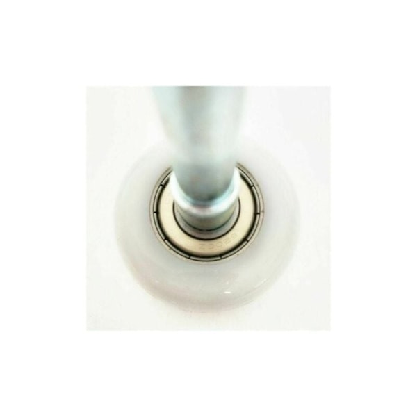 Pakke med 4 forseglede kugleleje nylon garageportsruller med 115mm stift
