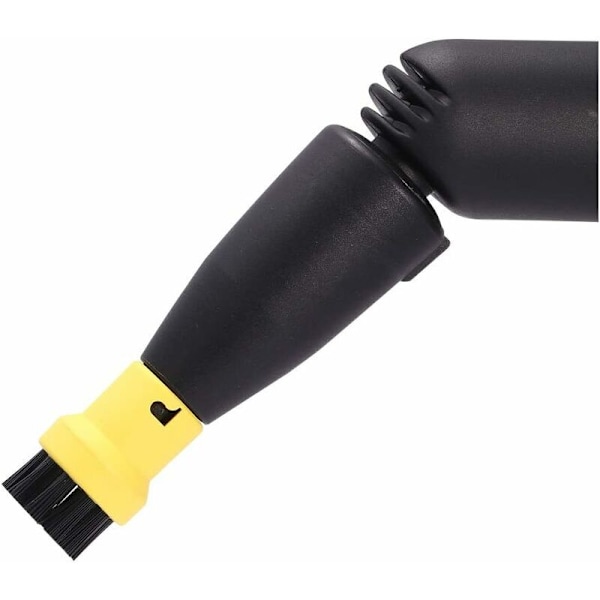 Rund børstesæt i messingtråd til Karcher SC1 SC2 CTK10 CTK20SC3 SC4 SC5 damprenser (2 sorte, 2 gule)