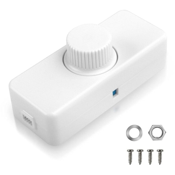 LED-dimmer 3W-100W Dimmerbrytare och Vrid-dimmer 220-240V med dimbar Smart Knapp för dimbara LED-lampor m.m.