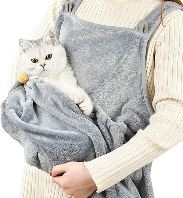 Kattbärare, Mjuk Ventilerad Väska för Husdjur, Sovväskor för Små Hundar