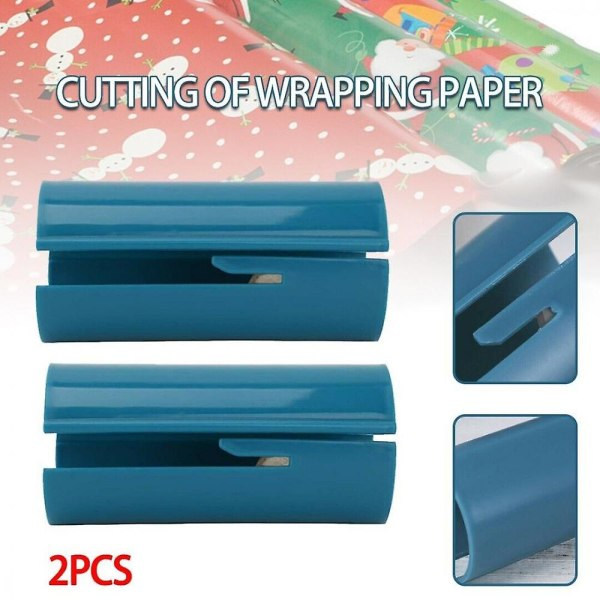 2x Glidande Omslagspapperskutter Julomslagspapper Craft Cutter Skärverktyg
