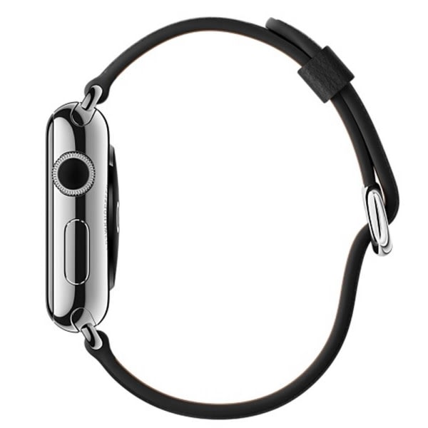 Læderarmbånd til Apple Watch 38/40/41mm Sort Sort,Brun